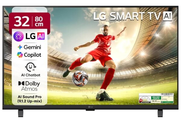 LG 80 cms (32 inches) LB655 AI Series HD Smart webOS